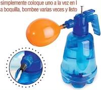 LILI HOME Pulverizador para Llenar Globos de Agua ( incluye 100 Globos ) Y más juegos para elegir. Este dispositivo te permite llenar globos de agua de manera rápida y eficiente, proporcionando más tiempo para la diversión y menos tiempo para la prep - details 2