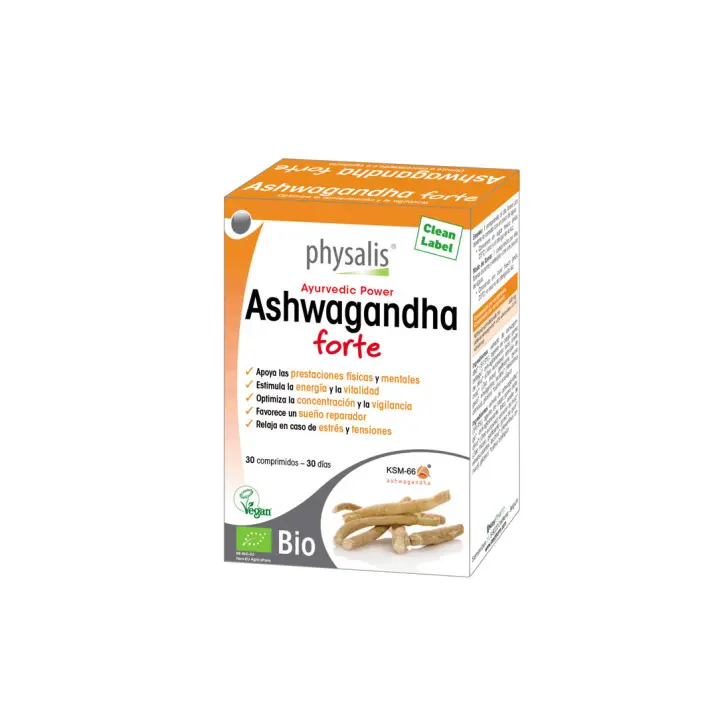 Ashwagandha Forte Bio 30 comprimidos Physalis - 1
