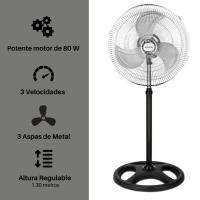 Max Star Ventilador de Pie 18" Potencia 70W 3 Aspas - details 2