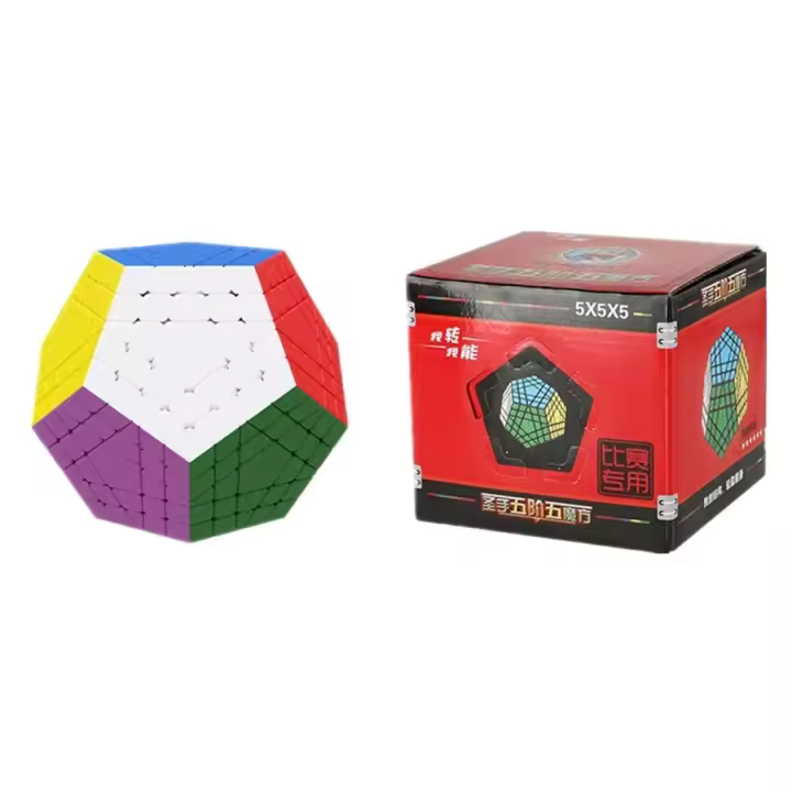 Picube SengSo 5x5 Megaminx Cubo Mágico Profesional De Base Negra Gigaminx Juguete Educativo Para Aprendizaje Y Diversión - 1