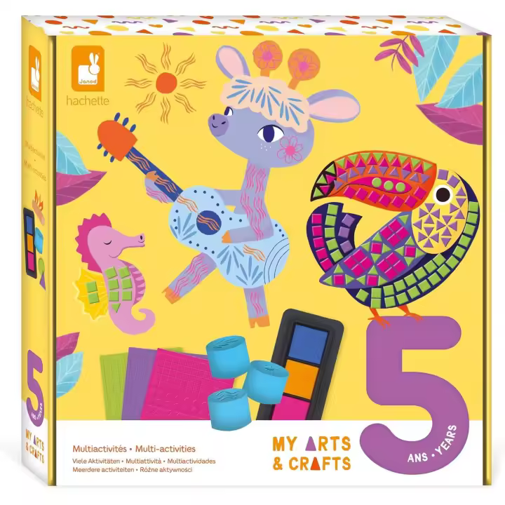 Juego creativo Multiactividades 5 años My Arts & Crafts - Janod J07748 JU07748 JANOD - 1