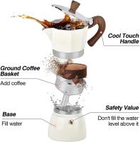 Cafetera Expreso Moka Cubana Aluminio 3 Tazas - details 3