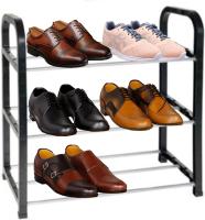 Zapatero de 4 Niveles en Metal y Plástico – Estantería Multiusos para Calzado, Ideal para Recibidor, Pasillo o Dormitorio (40 x 19 x 56 cm) , HERSIG - details 2
