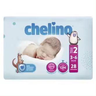 Chelino Fashion&Love Talla 2, 3-6Kg, 28 Uds - 1