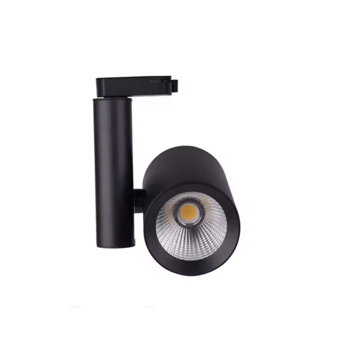 ONSSI® Foco de Carril LED 35W 3150 Lúmenes,Negro COB Led Monofásico de 2 Hilos,Focos Led de Techo,Iluminacion Led de Comecial - 1