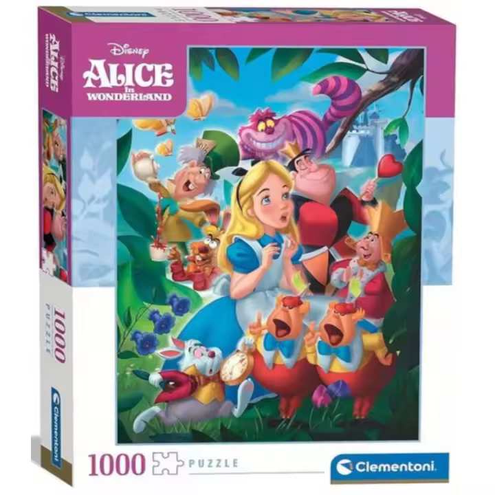 Puzzle 1000 piezas Alicia en el País de las Maravillas Disney Disney - 1