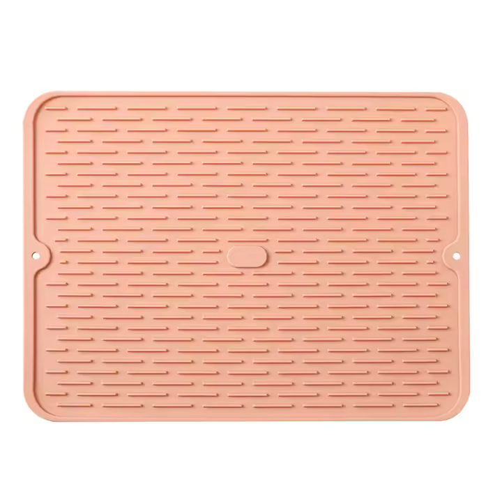 Alfombrilla De Secado Para Utensilios De Cocina Resistente Al Calor Silicona Almohadilla De Aislamiento Para Tazas Y Ollas Multifuncional Decorativa Para Mesa - 1