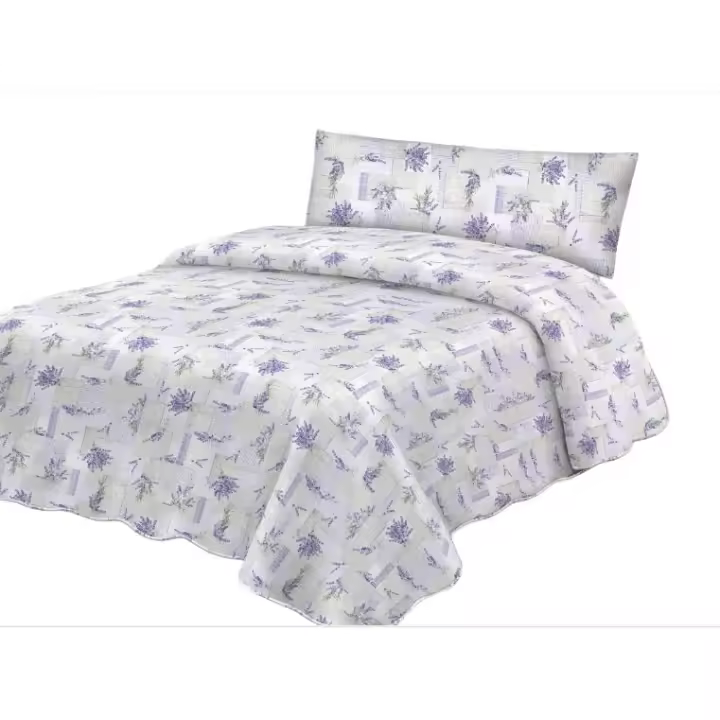 Juego de sábana,juego para cama 105cm,set de 3 Piezas, 1 encimera , 1 sábana bajera ajustable, 1 fundas de almohada, 100% poliéster, transpirable.CXJF - 1