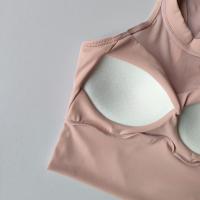 Sujetador Deportivo Para Mujer Sexy Con Aros En Malla De Secado Rápido Conjunto De Chaleco De Yoga Deporte Exterior - details 11