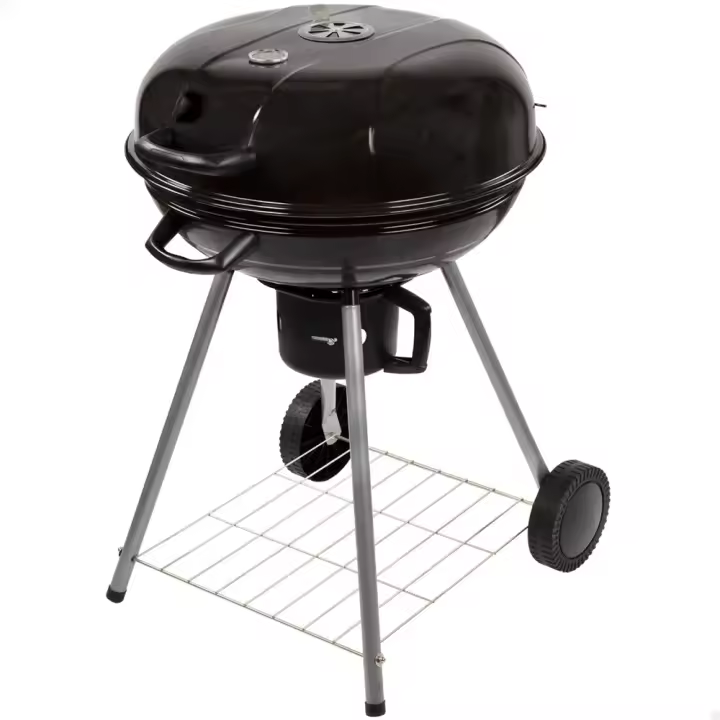 Barbacoa de carbón redonda con tapa Aktive 57x86 cm (Color Baby 52803) - 1