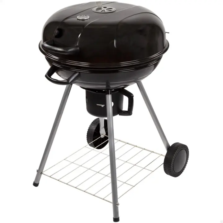 Barbacoa de carbón redonda con tapa Aktive 57x86 cm (Color Baby 52803) - 1