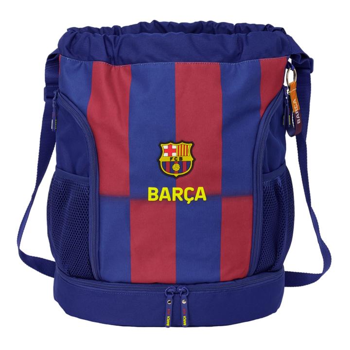 OFICIAL FC BARCELONA Mochila Saco F.C.BARCELONA 1a EQUIP. 25/26 - Mochila para Deportes, Estilo Saco, para FANS, Colegio, Gimnasio etc. - Producto Original Licenciado con Sello Comprobable - Mr. Kuki® · Kukify your life!