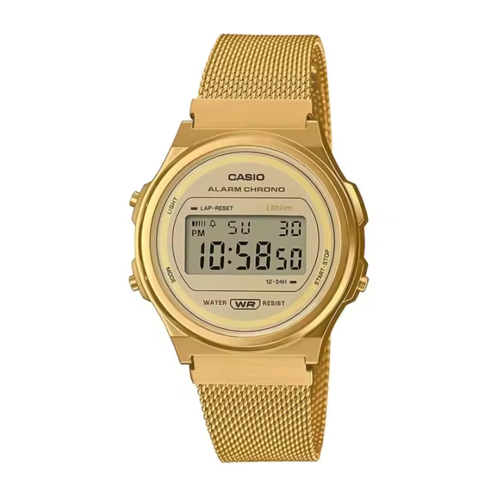 Reloj Casio A171WEMG-9AEF Unisex Dorado - 1