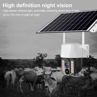Cámara De Seguridad Solar Exterior IP 5MP HD Visión Nocturna 4G SIM WiFi Monitoreo Remoto Para El Hogar Cámara De Vigilancia De Video Wireless - details 12