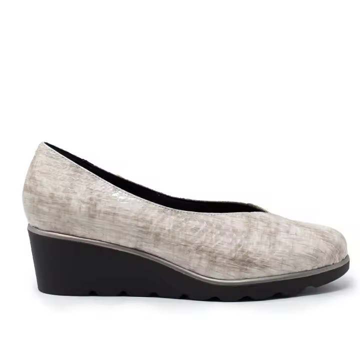 D'CHICAS 3706 Zapatos casual mujer 30791 23I SALON CUÑA COBRA VISON - 1
