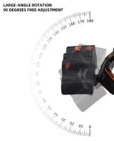 Linterna Frontal LED 5/11 Recargable Por USB Con Batería 18650 Integrada Lámpara De Mano Para Pesca Y Actividades Al Aire Libre - details 10
