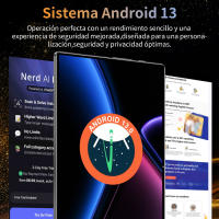5G 2025 nueva tableta Android de pantalla grande de alta definición de 10,1 pulgadas 16GB Ram 1tb ROM Android 13,0 20000 ma red WIFI 14 núcleo tableta de red 4G / 5G doble tarjeta SIM GPS de gran capacidad doble foto 5MP 13mp - details 5