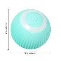 Juguete Inteligente Para Gatos Bola Automática Eléctrica Interactiva Entrenamiento Para Gatos Juguete Móvil Para Juguetear En Interiores - details 7