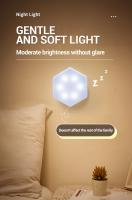 6pcs Luz De Pared LED Hexagonal De Control Táctil Luz De Noche Sensible Al Toque Luz De Celdas De Miel Luces Nocturnas - details 2