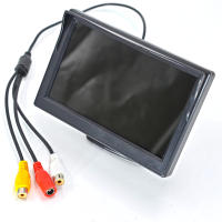 Monitor De Coche AHD 1080P Pantalla De 5 Pulgadas Para Visión Trasera Cámara Retrovisora Pantalla TFT LCD HD Color Digital - details 5