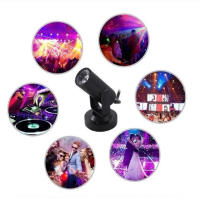 Lámpara De Escenario Mini LED Disco Luz Roja Verde Azul Estroboscópica Para Fiesta DJ Proyector De Luz De Láser Para Club Concierto - details 4