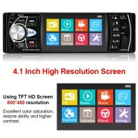 Reproductor Multimedia para Automóviles - 4.1" LED, Reproducción MP3/FLAC, Cámara de Reversa 8 Luces, Mandos Integrados en Volante - details 5