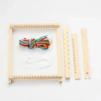 1Pcs Máquina De Tejer De Madera Para Niños DIY Fácil De Usar Juguete Puzzle De Lana Hecho a Mano Herramienta Textil Unisex - details 2