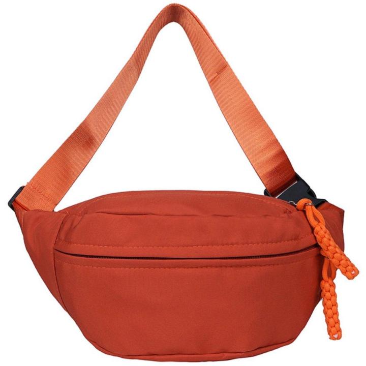 Om Home Riñonera grande para mujer - Bolsa deportiva para hombre y mujer - Bolso cruzado - Con cinturón ajustable - 2 bolsillos con cremallera - Riñonera ligera para uso diario