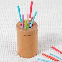 Juguetes De Desarrollo Infantil Montessori De Madera Con Colores Para Bebés Juego De Alineación Sensorial Para El Desarrollo De Los Movimientos Finos De Los Niños De 3 a 6 Años - details 3