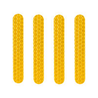 Juego De 4 Pegatinas Reflector Eficientes Para Ruedas Delanteras Y Traseras De Scooter Eléctrico Ninebot Max G30 Cubierta Protectora Antipolvo - details 6