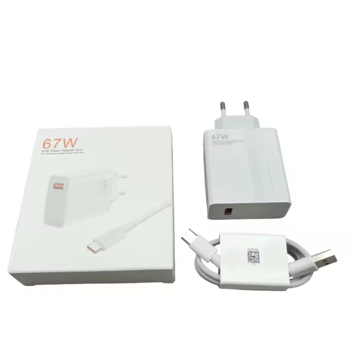 Cargador superrápido USB tipo C de 67 W para Xiaomi 13 Ultra 12 11 Redmi K50 K60 Note 12T POCO F5 Cable de carga rápida de 6 A - 1