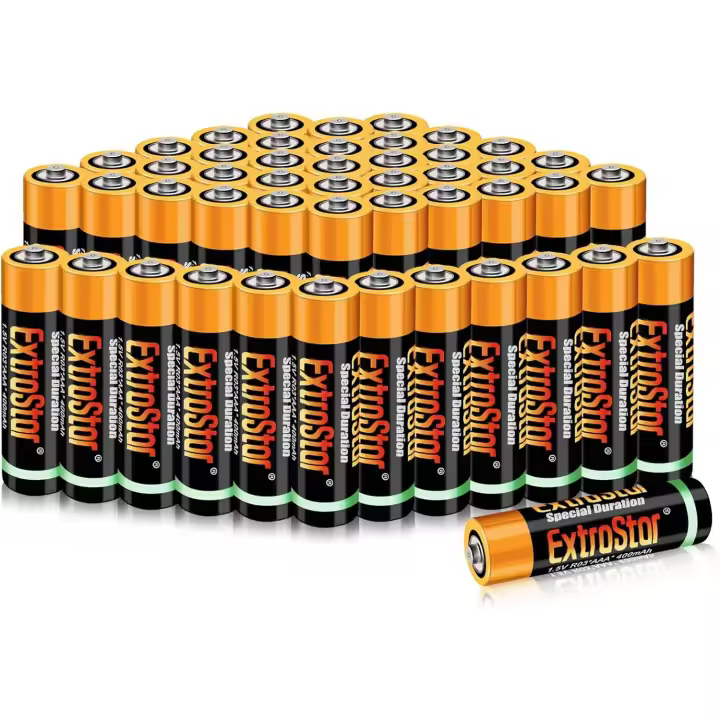 Dacada2005 PILA AAA 1.5V R03 ESPECIAL DURACION, Extrastar PACK DE 48 UNIDADES - 1