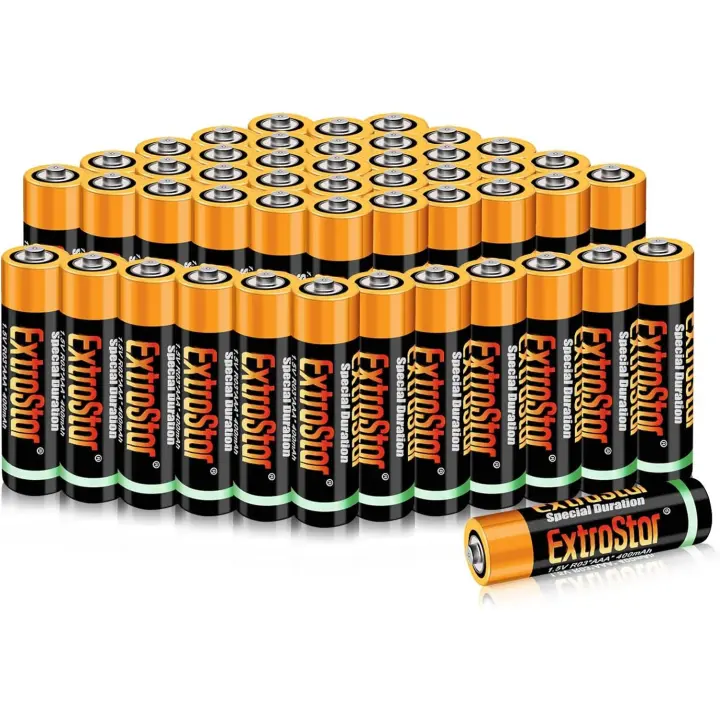 Dacada2005 PILA AAA 1.5V R03 ESPECIAL DURACION, Extrastar PACK DE 48 UNIDADES - 1