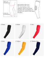 1pc Protección De Codo Deportiva Anti-colisión Con Diseño De Células De Ápice Malla De Protección Para Hombro Y Brazo Para Baloncesto Ciclismo Y Fitness Accesorio Deportivo Para Hombres - details 6