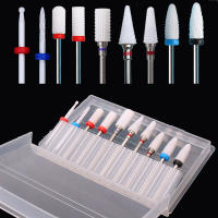 10pcs Bits De Uñas De Cerámica Para Acrílico 3/32 Extensión De Uñas Profesional Para Banda Eléctrica De Uñas Cristal - details 0