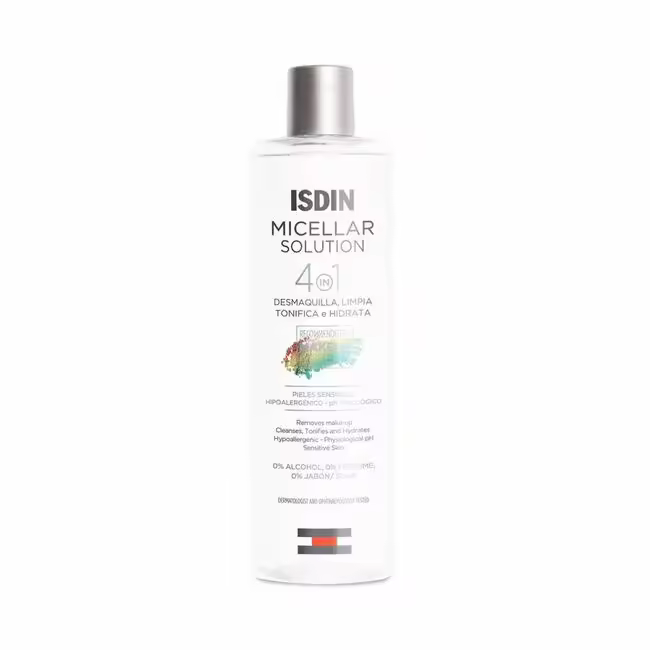 ISDIN Micellar Solution Limpieza Facial Hidratante - 1