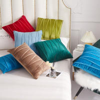 Fundas Para Cojines De Terciopelo Con Rayas Modernas Decorativas Para Sofá Y Coche Tamaño 30x50cm 45x45cm 50x50cm Suaves Y Cómodas - details 1