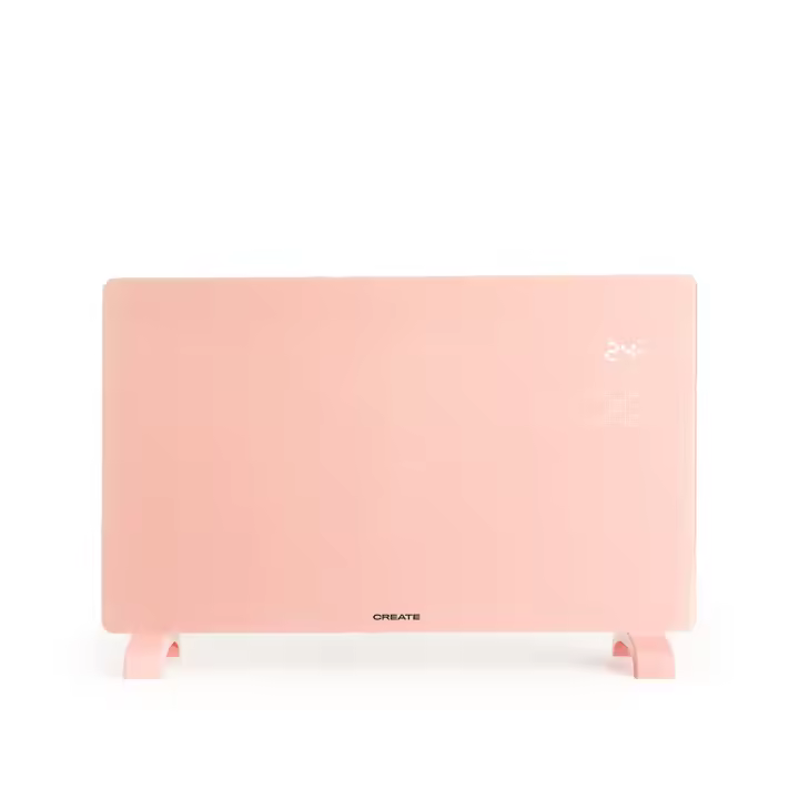 CREATE - Calefactor Eléctrico de Cristal con WiFi, Pantalla LED táctil - WARM CRYSTAL 2000W - 1