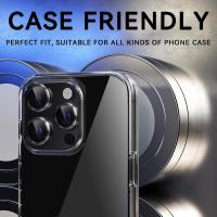 2PCS Protector De Lente De Cámara De Titanio Negro Para iPhone 16 pro Max 15 plus 14 13 Mini 12 11 16Pro Vidrio Templado Resistente a Arañazos Accesorios Para Teléfono Móvil - details 2
