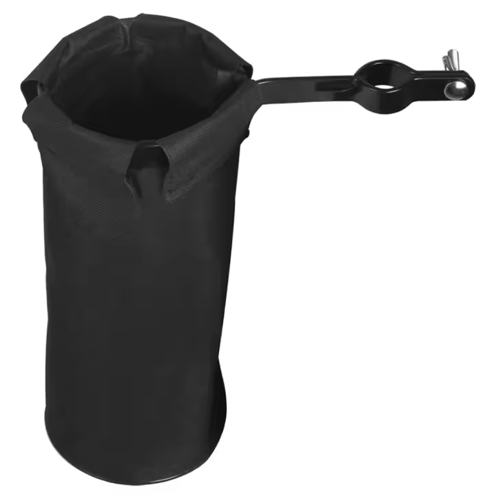 Bolsa De Batería Drumstick Cylindrical De Oxford Negro Con Metal Accesorio De Instrumento De Percusión Estilo Kaleidoscopio - 1