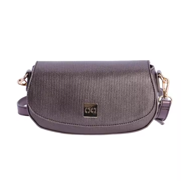 Bolso bandolera de cocktail de mujer DON ALGODON Vicenza en piel sintética. - 1