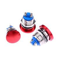 Interruptor De Botón De Pulsación Metálico Temporal Impermeable IP65 SPST (ON)-Off 1NO 3A 250V Con Terminal De Tornillo 16/19/22MM - details 6