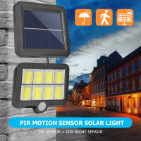 Lámpara Solar Exterior 160LED Con Iluminación De Pared Dividida Impermeable Para Decoración De Jardín Seguridad De Calle Emergencia Moderna ABS Solar - details 4