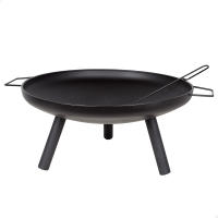 Brasero exterior Portátil Aktive, con atizador, de hierro resistente, Ø59x72,5x28cm - details 0