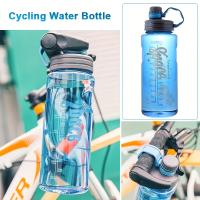 Botella Deportiva De Agua Con Filtro Grande 2L 3L Capacidad Eco-amigable Plástico BPA Libre Portátil Para Fitness - details 4