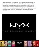 NYX Professional Makeup | That's The Point Eyeliner Punta  1  semi rígida y gruesa Put A Wing On It - details 2