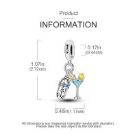 Encanto De Plata De 925 Para Pulsera Con Barco De Paseo Y Corazón Joyería Fina Para DIY Regalo Con Cuentas De Papel Y Rosas - details 37