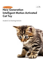 Nueva Generación Ratón Interactivo Inteligente Con Movimiento Activado Y Cola Vibrante Juguete Para Gatos Recargable De Peluche - details 0