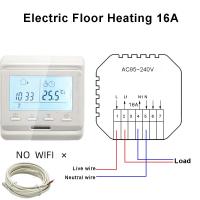 Termostato Inteligente WiFi MINCO HEAT Para Calefacción Eléctrica/Agua/Gas Controlador De Temperatura Compatible Con Alexa Y Google Home Color Blanco/ Negro - details 2