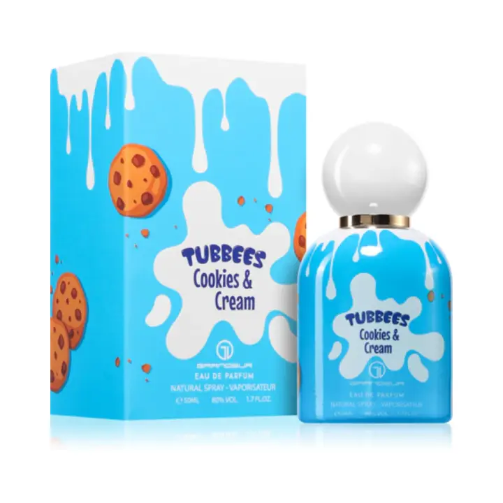 Grandeur - Tubbees Cookies And Cream - 50ml - Eau De Parfum - Perfume Unisex - 1